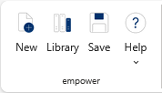 empower® Ribbon in PowerPoint Online