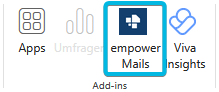 Button empower Mails