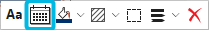 Button Datumseinstellungen für Aufgabe