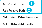 Path Options