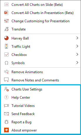 Help Options
