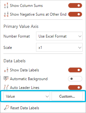 Define Label Format