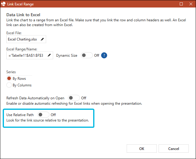 Enable Relative Path