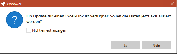 Update-Benachrichtigung