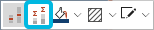 Button Säulensumme anzeigen für Datenpunkte
