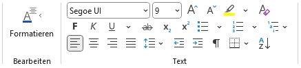 Gruppe Text