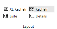 Gruppe Layout