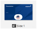Thumbnail with Flag Symbol