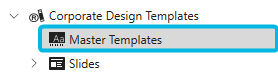 Section Master Templates
