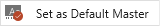 Option Set as Default Master