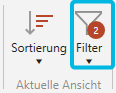 Anzahl aktiver Filter