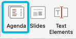 Button Agenda