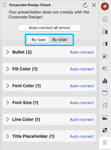 Sorting Options