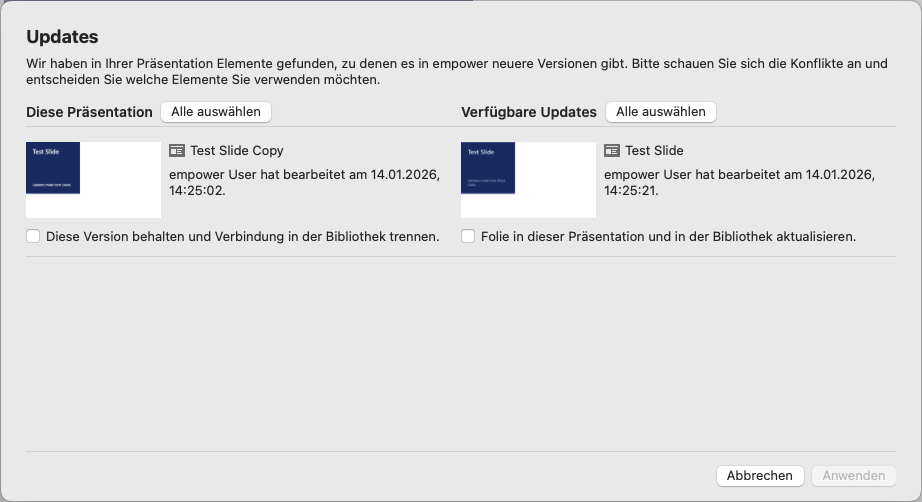 Update-Assistent