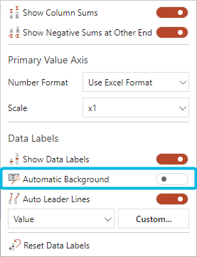 Option Automatic Background