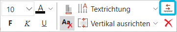 Button Kategoriereihenfolge umgekehrt