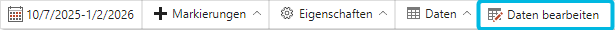 Button Daten bearbeiten