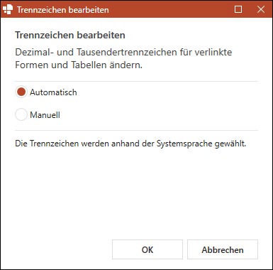 Option Automatisch