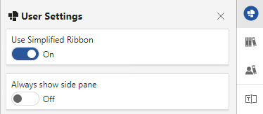User Settings