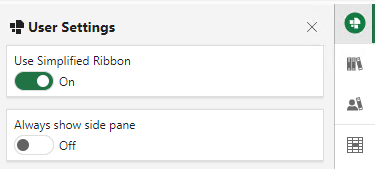 User Settings