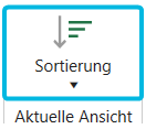 Button Sortierung