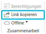 Button Link kopieren