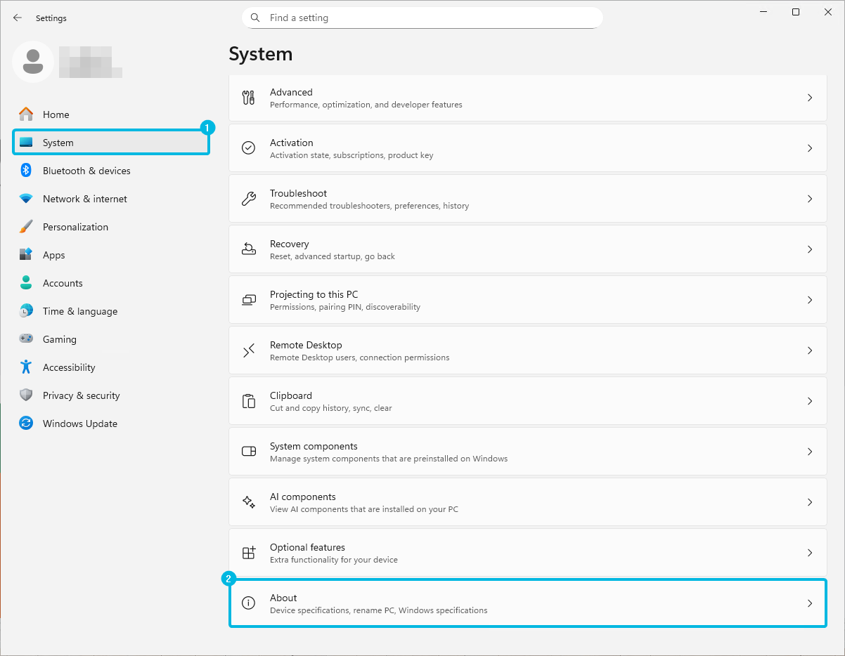 Access Windows Version Information