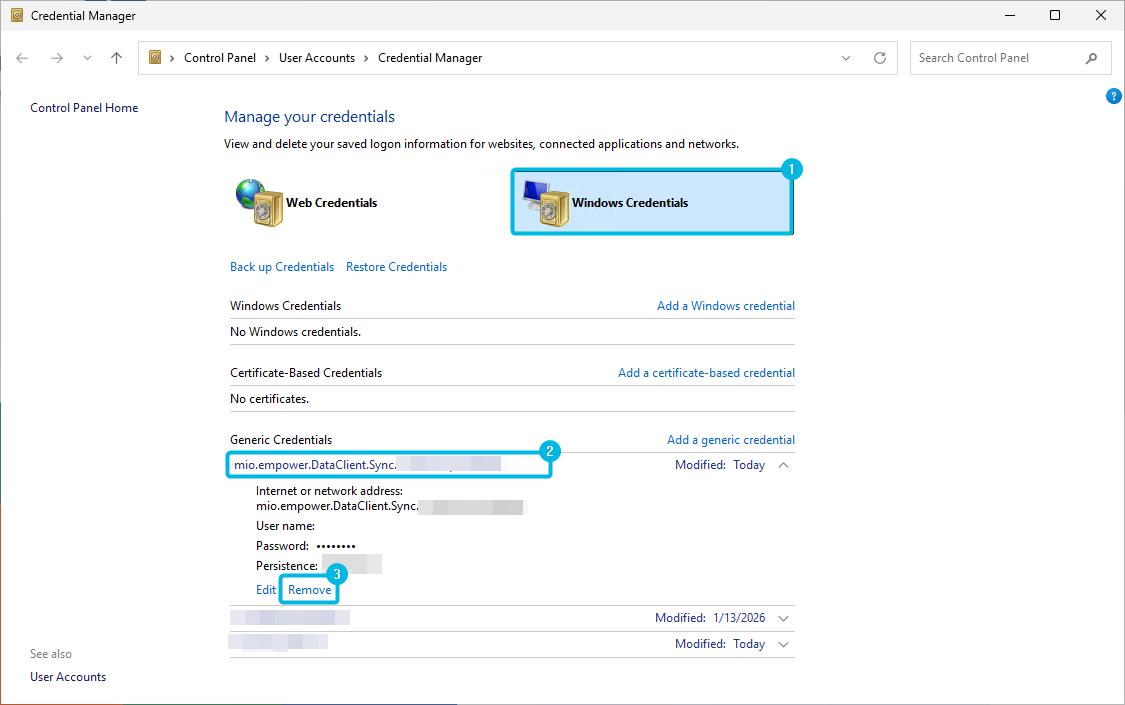 Credential Manager