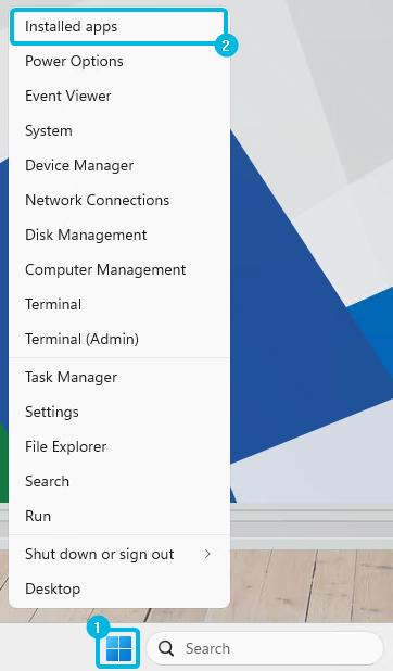 Open Installed Apps