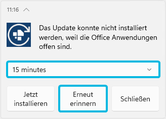 Drop-Down-Menü und Button Erneut erinnern