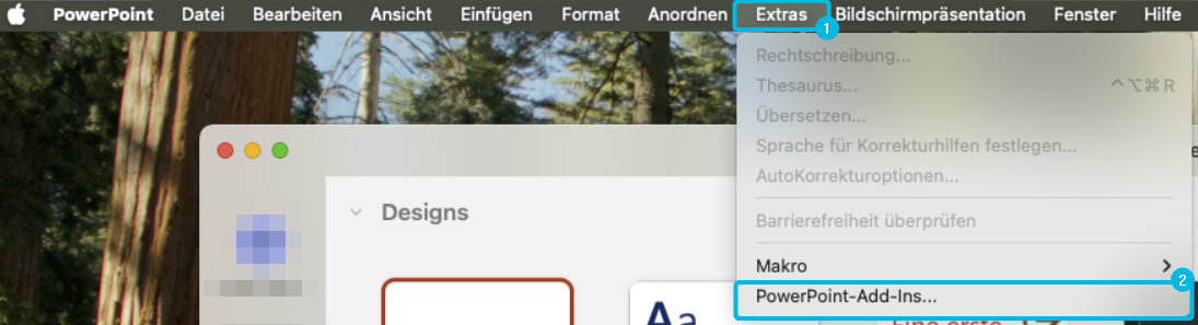 Option PowerPoint Add-ins