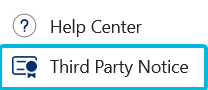 Option Third Party Notice