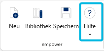 Button Hilfe in PowerPoint Online