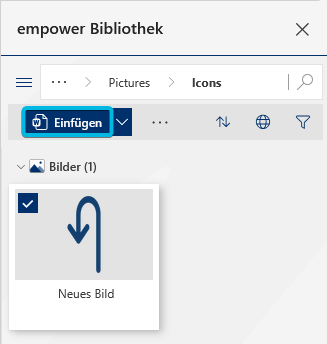 Button Einfügen