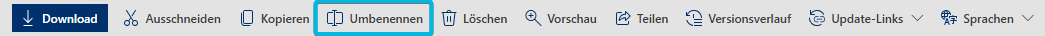 Button Umbenennen