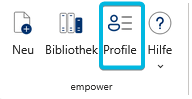 Button Profile in Word Online