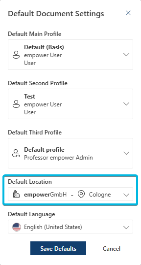 Location Data