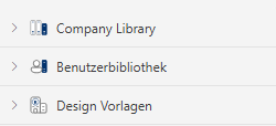 Bibliotheksbereiche