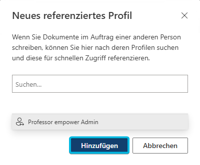 Button Hinzufügen