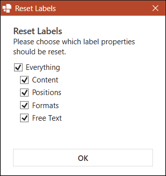 Reset Data Labels