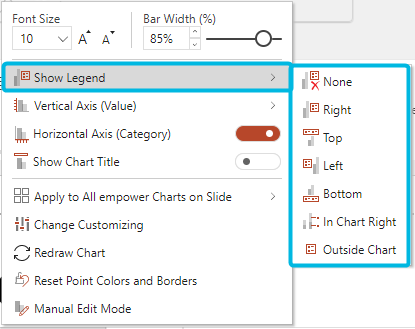 Legend Options