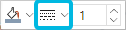 Button Dash Style for Data Point Lines