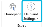 Button Help and Settings
