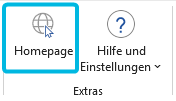 Button für externe Verknüpfung