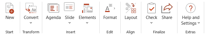 empower® Ribbon in White Theme