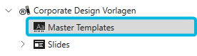 Bereich Master Templates