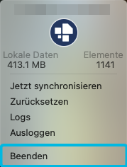 Option Beenden