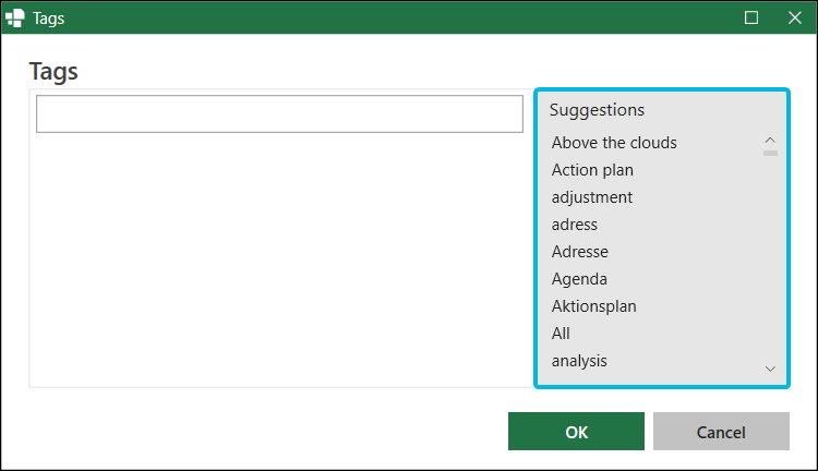 Tag List
