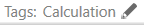 Tag Calculation