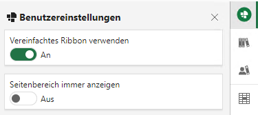 Benutzereinstellungen